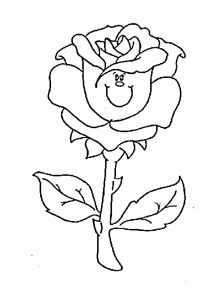 Uśmiechnięta róża